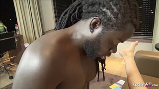 HUSBAND NEXT ROOM AND WIFE CHEAT WITH BBC German Kacy Kisha