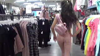 Sex in public at the mall with my stepsister and my girlfriend... caught