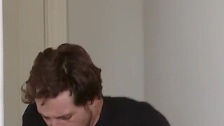 Big titted stepmom help stepson with his big boner