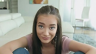 StepDad Fucked Flirty Stepdaughter