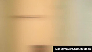 Mature Flight Attendants, Deauxma whips out her big butt boobs and major fucks a Big Black Dick in this interracial miles high clip! Full Video & Deauxma Live @ DeauxmaLive.com!