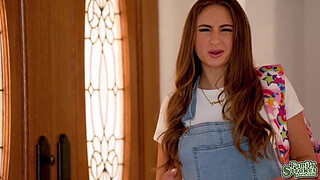 Sophia and Calvin leads stepdaughter into hot 3way