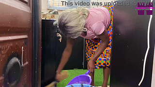 Africa sex. Ebony maid gets fucked hardcore by a huge cock for extra pay. Please Subscribe to Red