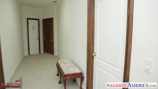 My step Son's Busty Girlfriend