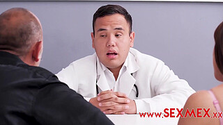 I send his husband to look for something and I fuck her pregnant wife