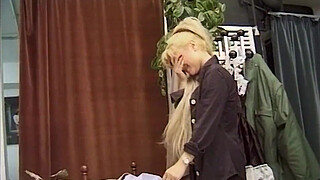 Before being hired, the maid has to rehearse with her husband and wife