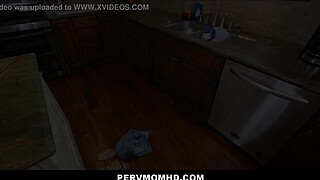 PervMomHD.com - Hot Big Booty MILF Step Mom Family Sex With Big Shaft Step Son POV