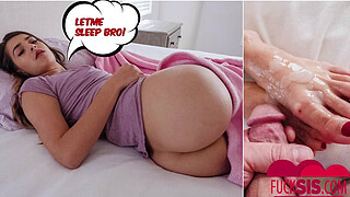 Stepsister gave a fuck to stepbro