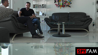 Thanksgiving Family 4some! Mom And Stepdaughter Swap Cocks After Dinner