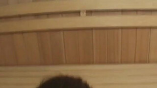 Amateur teen girlfriend hardcore action in a sauna