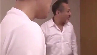 japanese MILF shows her booty