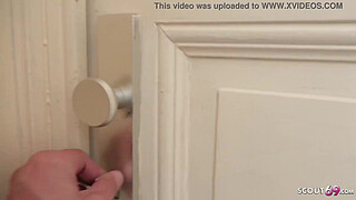 GERMAN SCOUT - HUGE BUTT MILF SEDUCE TO BAREBACK SEX AT PICK UP CAST