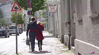 GERMAN SCOUT - ANOREXIC MILF DELIA TALK TO CHEATING ARSE FUCK AT PUBLIC AGENT CASTING