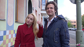 GERMAN SCOUT - ANOREXIC MILF DELIA TALK TO CHEATING ARSE FUCK AT PUBLIC AGENT CASTING