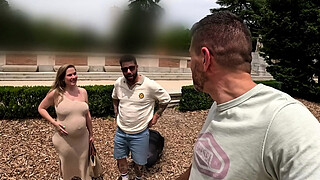 Hot Spanish PREGNANT MOM With Big Tits Gets Picked Up in Public