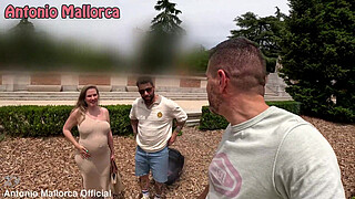 Hot Spanish PREGNANT MOM With Big Tits Gets Picked Up in Public