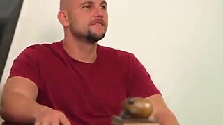 Employee fucks his boss to get a job he fucks a mature woman