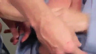 Employee fucks his boss to get a job he fucks a mature woman