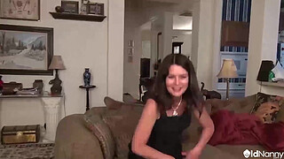 Solo Mature Anal And Pussy Dildo Play - OLDNANNY