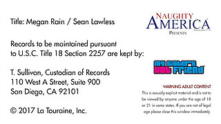 Megan Rain Fucking In The Bed With Her Natural Tits