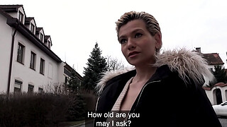 Public Agent Older woman with great tits and booty