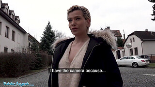 Public Agent Older woman with great tits and booty