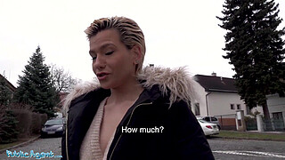 Public Agent Older woman with great tits and booty