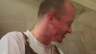 Redhead granny loves anal