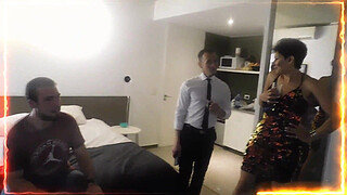 NINFOMAN WIFE AND BITCHES ARE FUCKED TO THE FRIENDS OF THE HUSBAND WHILE THEY HOPE