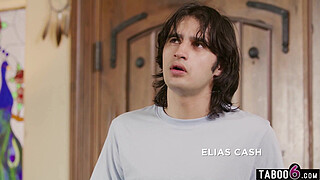 Mature granny step mom busted with a buttplug anal by her step son