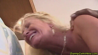 Nobody Takes a Double Penetration from BBCs Like Granny