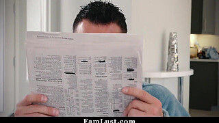 Horny Teen Rides Stepdad's Penis