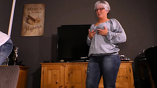 AMATEUREURO - Fat Arse Mature Hardcore Sex While Husband Is Away