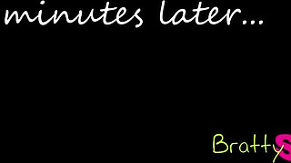 Lily's step brother and her teen friend Alex ends in a hot theeway fuck and creampie from the Easter Bunny himself!