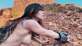 New Fallout Cosplay Porn Sweetie Fox - Sucked And Fucked For A Sip Of Water With A Stranger