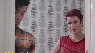 Old and young swingers have a couples sexparty