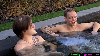 Sisters Attract Each Other’s Stepbrother at the Weeked House