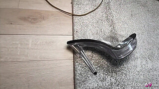 German Mature Step Mom him up to Fuck when home alone