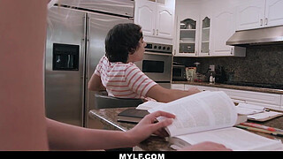 My Girlfriends Busty stepMom Is Too Distracting