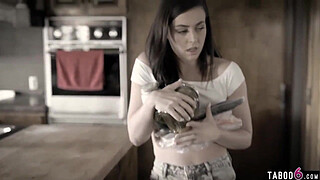 Stepsister wants to try anal sex and stepbrother provides it for her