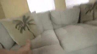 Step Mom shows me her fake huge tits