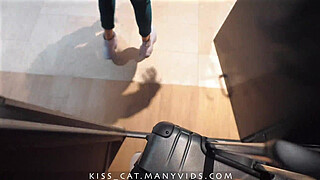 DAY 8 - Vacation with Stepmom in Swingers SPA Turns to Fucks with Stepson in Public Sauna with Cum in Pussy