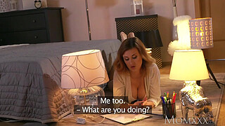 Busty Milf seduces her hunky husband