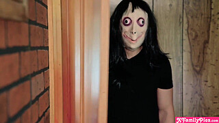 Young blonde step sister teens really dont want to be alone