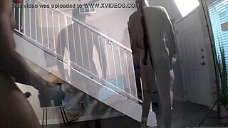 Married Woman Fucks 2 BBC's and Cuckold Hubby Wanks