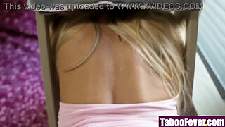 My step mom got stuck so I banged her in the booty