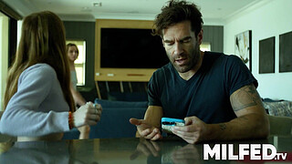 Horny Mom Caught Fucking a Young Penis by her Husband