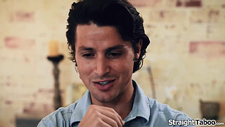 Petite teen Kylie Rocket visits a classmates stepaunt for a makeover.The two convince her into sex.She gets oral while licking the busty milfs pussy