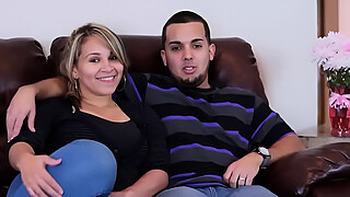 Real amateur couple tries swinging for the first time