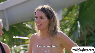 Swingers enjoyed playing outside mansion